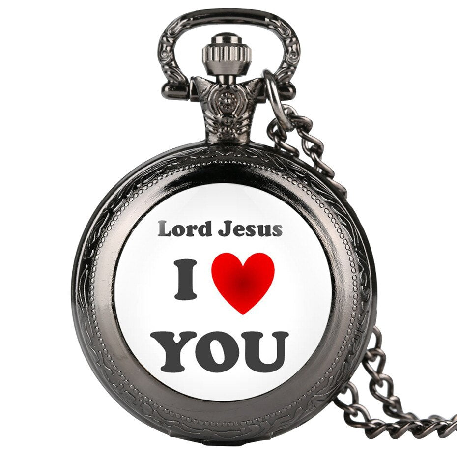 Montre à Gousset Love Jesus